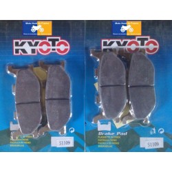 2 Sets of front pads Kyoto for Yamaha XVS 1100 A Dragstar Classic 2000-2005