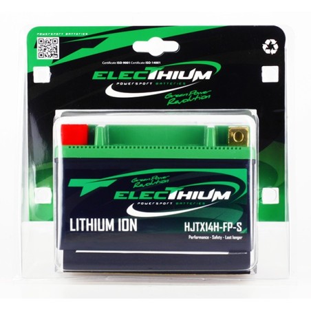Batterie Lithium ElecThium type HJTX14H-FP-S - (YTX14-BS, YTX14H-BS)