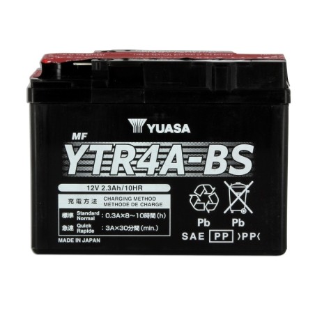Batterie YUASA type YTR4A-BS