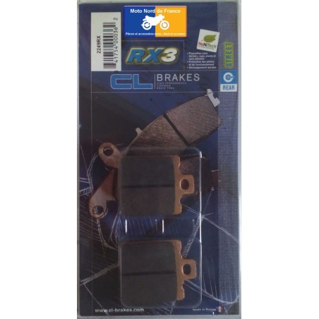 Jeu de plaquettes arrière pour Benelli 900 Tornado 3 2000-2006