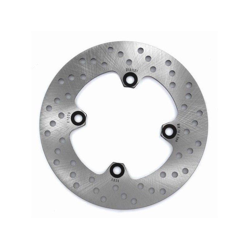 Rear round brake disc for Kawasaki ZX-10R without ABS 2004-2015