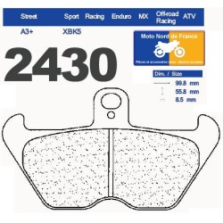 2 Jeux de plaquettes avant pour BMW R850 RT 1998-2000