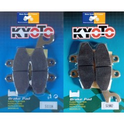2 Sets of front pads Kyoto for Piaggio X10 125 / 350 / 500 ie 2012-2016