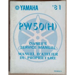 Manuel atelier Yamaha PW50 (H) 1981 - ref.00064