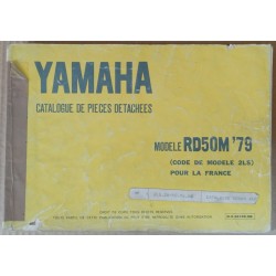 Parts list Yamaha RD 50 (M) 1979 - ref.00106