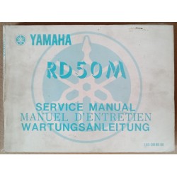 Manuel atelier Yamaha RD 50 M 1978 - ref.00128