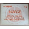 Manuel atelier Yamaha RX 80 SE 1982 - ref.00134