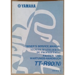 Manuel atelier Yamaha TT-R90 (N) 2001 - ref.00149