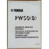 Manuel atelier Yamaha PW50 (B) 1990 - ref.00152
