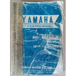 Parts list Yamaha 750 XS type 1T5 1978 - ref.00239