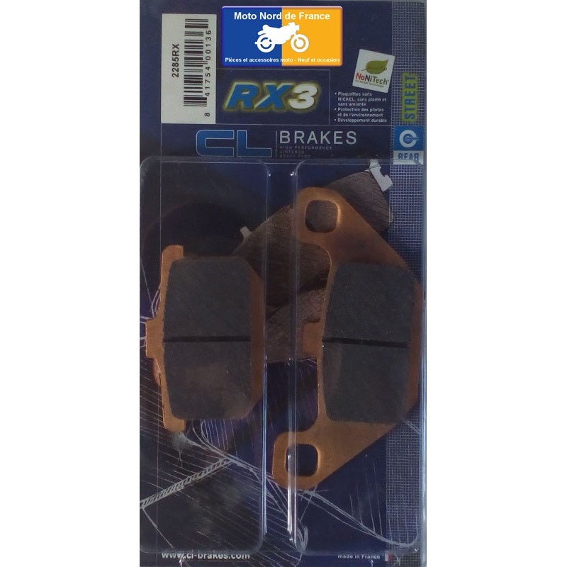 Set of rear pads for Kawasaki VN 1500 Classic 1996-2004 Set of rear pads for Kawasaki VN 1500 Classic 1996-2004