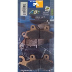 Jeu de plaquettes avant pour Kawasaki 125 KLX 2010-2012