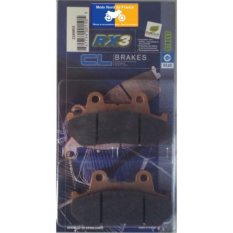 Set of rear pads for Honda GL 1500 Goldwing /SE 1984-1999 Set of rear pads for Honda GL 1500 Goldwing /SE 1984-1999