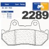 Jeu de plaquettes arrière pour Honda GL 1500 Goldwing /SE 1984-1999