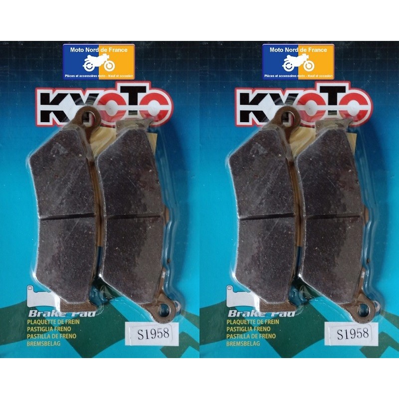 2 Sets of front pads Kyoto for Aprilia ETV 1000 Caponord 2001-2007