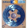 Rear round brake disc for Suzuki GSX 600 F 2004-2006