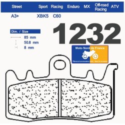 2 Sets of front pads CL for Harley Davidson LiveWire 2019-2021