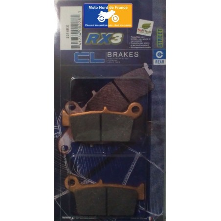 Set of rear brake pads CL for Suzuki DR-Z 400 SM 2005-2009