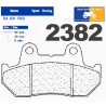 Set of rear brake pads for Honda CX 500 Euro 1982-1984