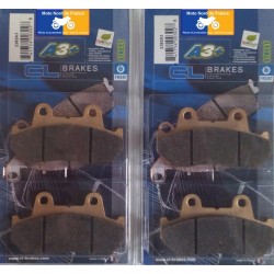 2 sets of front brake pads CL for Honda CX 500 Euro 1982-1984