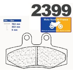 Jeu de plaquettes de frein avant Fantic 50 / 125 Extra SM 1998-2011