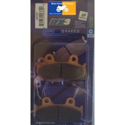 Set of rear brake pads CL for Honda 250 FTR 1986