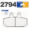 Jeu de plaquettes de frein avant Honda CA 125 Rebel 1997-1999