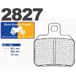 Plaquettes de frein arrière CL pour KTM RC8 1190 /R 2008-2016
