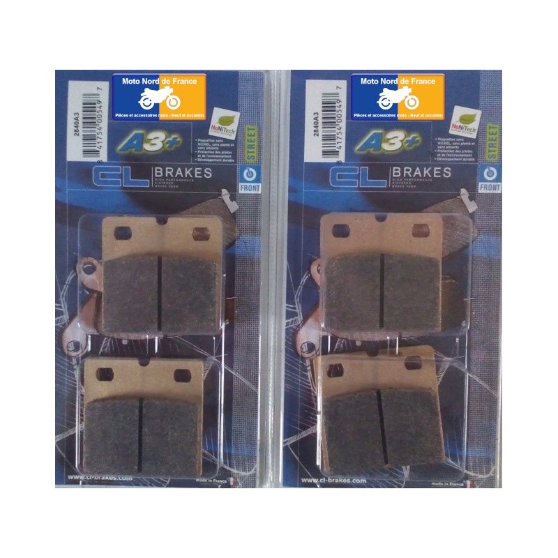 2 sets of front brake pads CL for BMW R100 RT 1991-1995