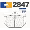 Set of rear brake pads CL for Yamaha 1100 XS 1978-1980