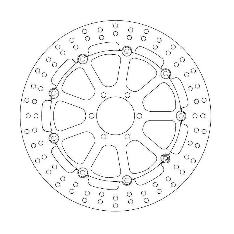 Disque de frein avant Ferodo pour KTM 690 Duke 2008-2013