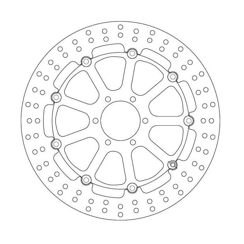 Disque de frein avant Ferodo pour KTM 690 Duke 2008-2013