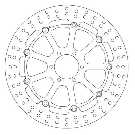 Disque de frein avant Ferodo pour KTM 690 Duke 2008-2013