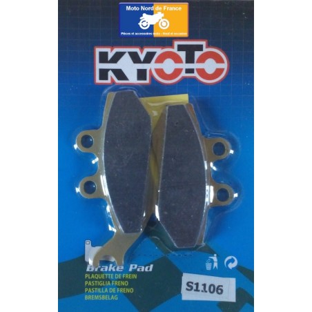 Set of front brake pads Kyoto for Sherco 50 Enduro 2008-2013