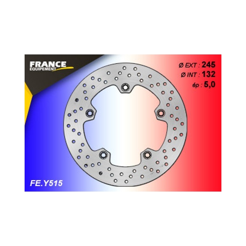 Rear round brake disc F.E. for Yamaha MT-07 ABS 2014-2021