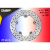 Rear round brake disc F.E. for Yamaha MT-07 ABS 2014-2021