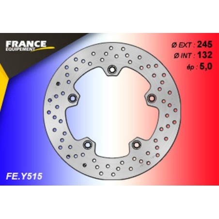 Rear round brake disc F.E. for Yamaha 900 XSR ABS 2016-2021