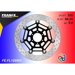 Front round brake disc F.E. for BMW S1000 RR HP4 ABS 2013-2016