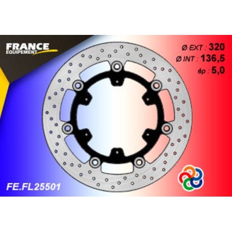 Front round brake disc F.E. for KTM 1090 Adventure ABS 2017-2019