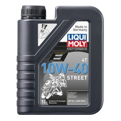 Motor oil Liqui Moly 4 stroke 10W40 Street - 1 liter