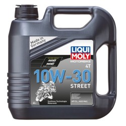 Motor oil Liqui Moly 4 stroke 10W30 Street - 4 liters