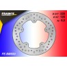 Rear round brake disc F.E. for BMW S1000 R ABS 2013-2021