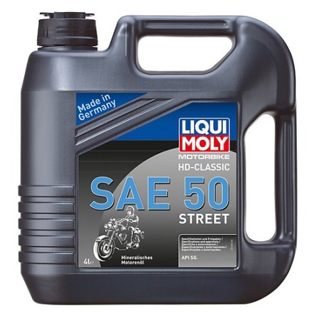 Motor oil Liqui Moly 4 stroke SAE 50 HD classic - 4 liters