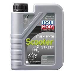 Motor oil Liqui Moly 2 stroke semi-synthese Scooter Street - 1 liter