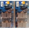 2 jeux de plaquettes de frein avant CL - Yamaha BT 1100 Bulldog 2002-2006