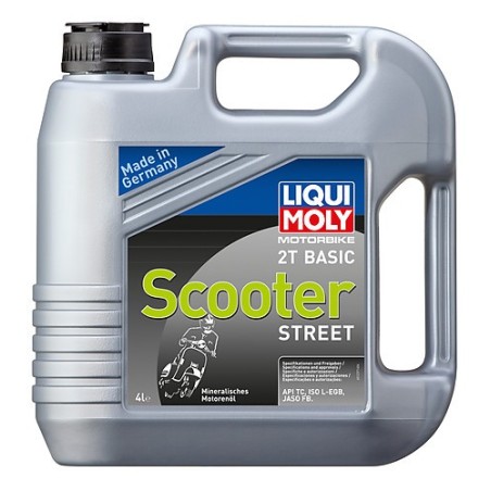 Motor oil Liqui Moly 2 stoke mineral Scooter basic - 4 liters