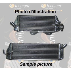 Right oversize water radiator Technium for Yamaha 250 YZ-F 2014-2018