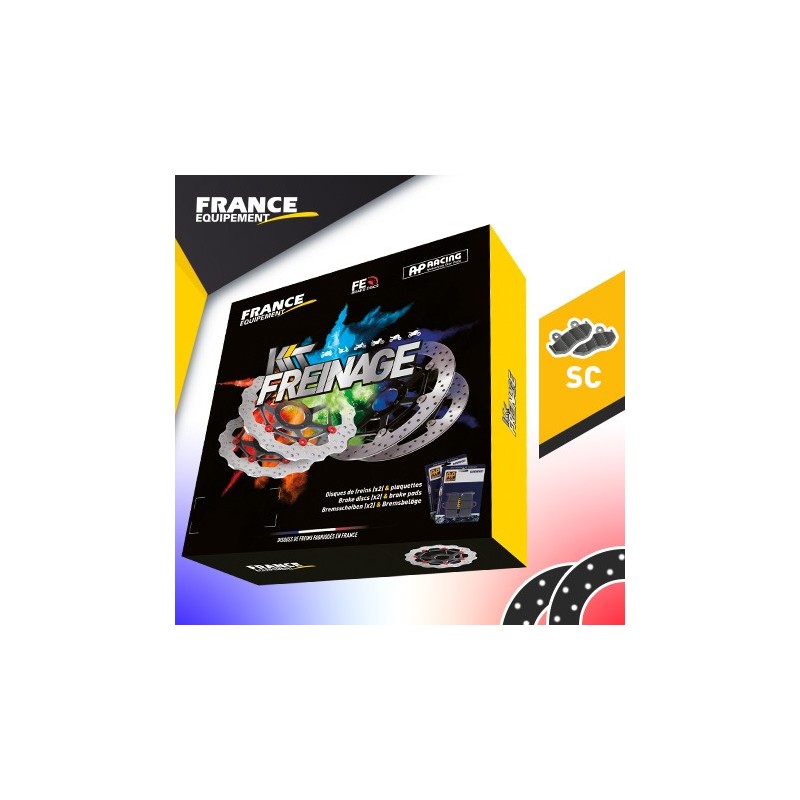 Round front brake kit F.E. for Quadro 350 3S 2014-2015