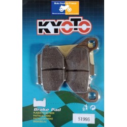 Set of rear brake pads Kyoto for Sym 125 HD Evo 2010-2013