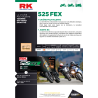 Chain RK step 525 type FEX RX'ring super reinforced + flat rivet link